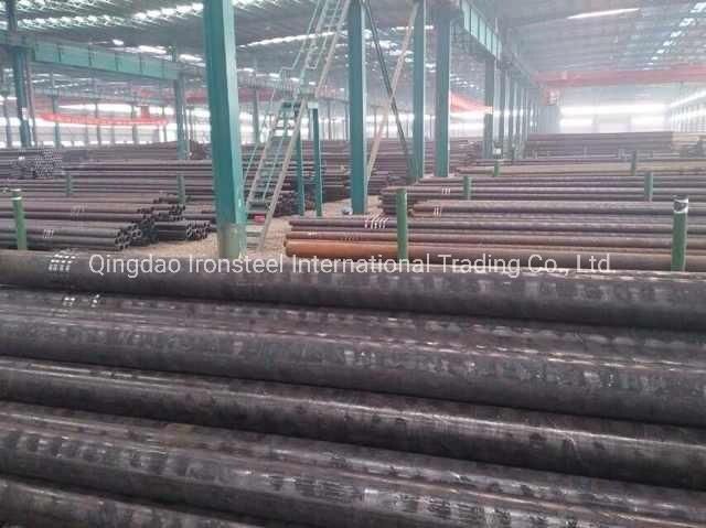 DIN1629/DIN2448 Standard St52/St44/St37 Hot Rolling Seamless Carbon Steel Pipe