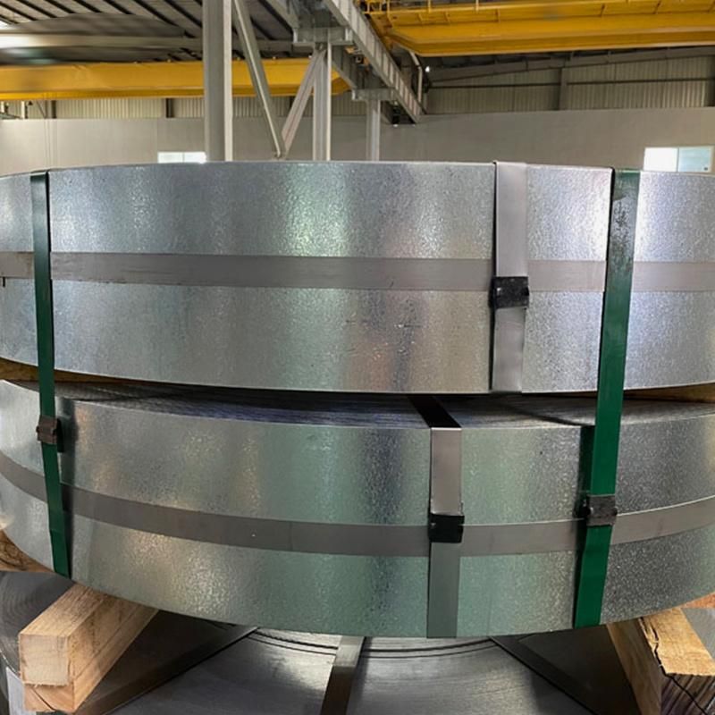 Galvanised Iron Coils Building Material Cold Rolled Gi Metal ASTM A653 Dx51d SGCC G550 S350gd Zn100 Z275 Hot Dipped Zinc Coated Gi Galvanized Steel Coil