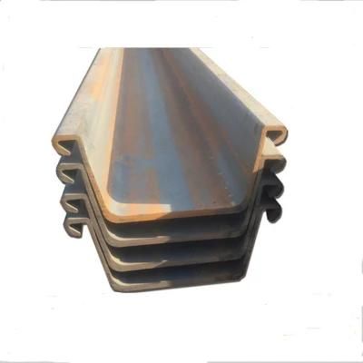 400*100 Sy295 Water-Resisting U Type Hot Rolled Steel Sheet Pile for Sale