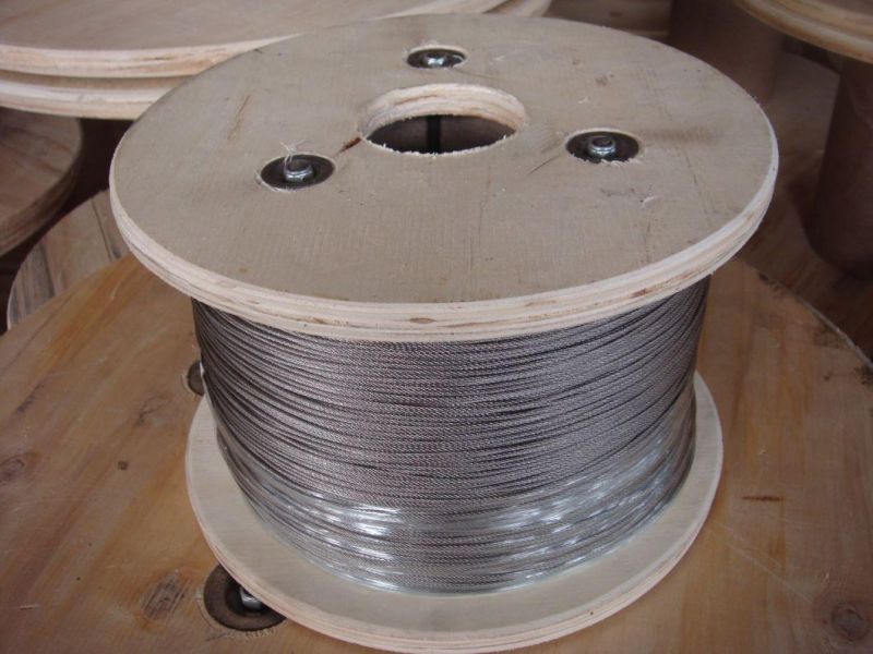 Stainless Steel Wire Rope Packing in Plywood Reel Plywood Pallet