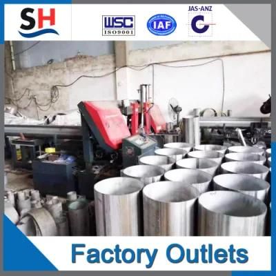 Decorative Cold/Hot Rolled ASTM 2205 2507 904L Round/Rectangular Pilpe Stainless Steel Tube for Furniture