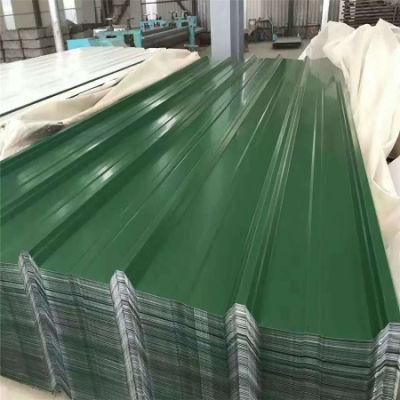China Factory Seller Metal Galvanized Roofing Sheet / Zinc Color Coated Corrugated Price
