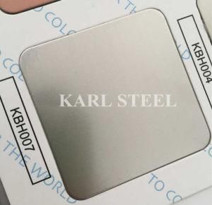 304 Stainless Steel Silver Color Hairline Kbh007 Sheet