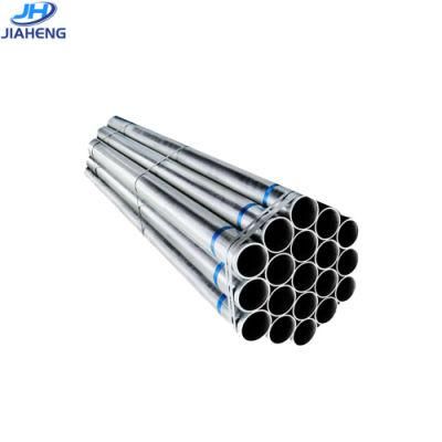 Boiler Construction Jh Steel Galvanized Tube ERW Round Building Material Pipe ODM