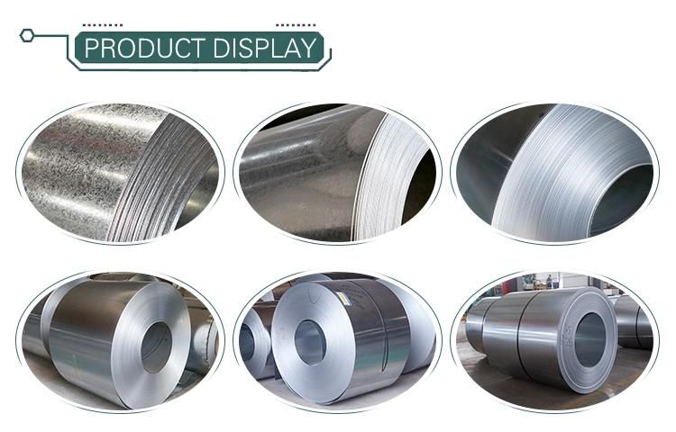 JIS ASTM Dx51d Z40 Z80 Z100 Z120 Z180 Z200 Z275 G40 30mm Cold Hot Rolled Prepainted Electro Hot DIP Galvanized Steel Coil