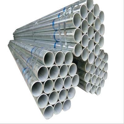 Building Material Galvanized Hollow Section Carbon ERW Steel Pipe Welded Round Pipe for Sale