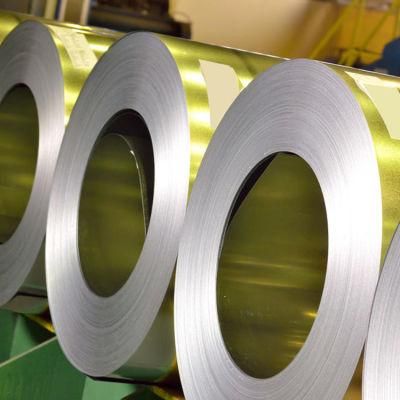 Hot Selling Golden PVD Color Coated No. 1 2b Ba No. 4 1219X2438mm Acero Inoxidable Stainless Steel Sheet Coil