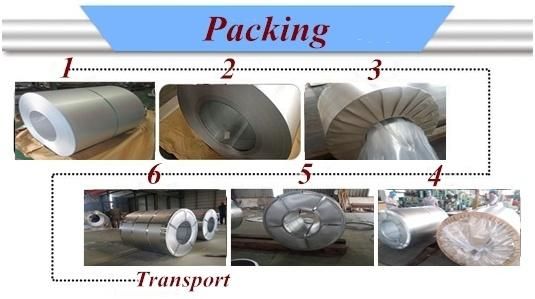 SGCC Sgch Galvalume Steel Coil 0.12-0.8mm 55% Al for Roofing Sheets