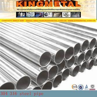 DIN SMS ISO 3A 304/201/316 Welded Stainless Sanitary Pipe