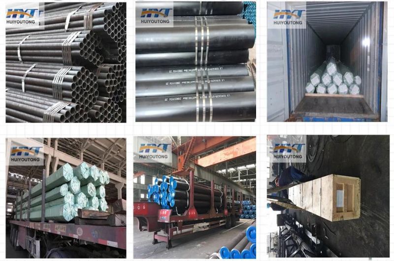 Manufacturing Available Hot Rolled ASTM A106/37mn/34mn2V/35CrMo Seamless Steel Pipe