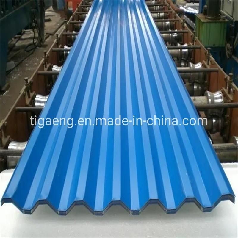 0.14-0.8*665-1070mm PPGI Corrugated Roofing Sheet with Ce Certification