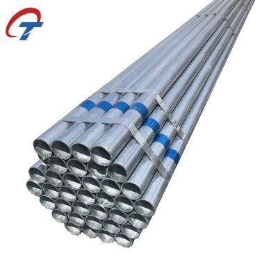 Customized Seamless Steel Pipe Mild Carbon High Quality Round Hot DIP Galvanized Pipe in China