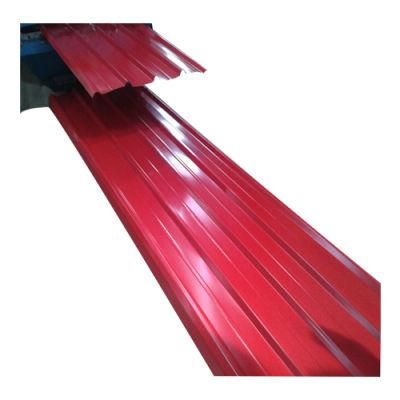 Red Green Color Trapezoidal Prepainted Box Profile Steel Roofing Sheet