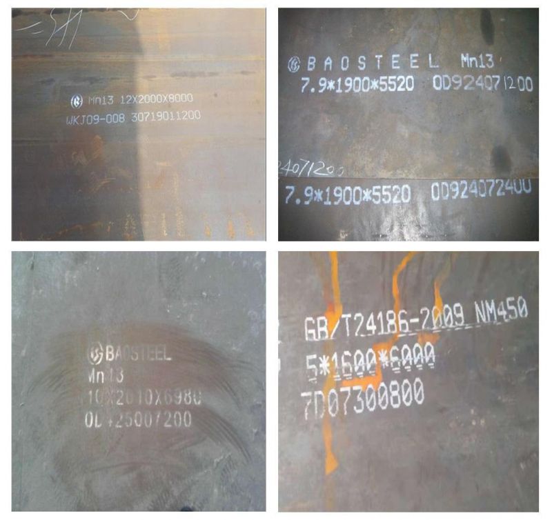 High Strength Nm550 Nm400 Clean 10mm Wear Resistant Steel Plate