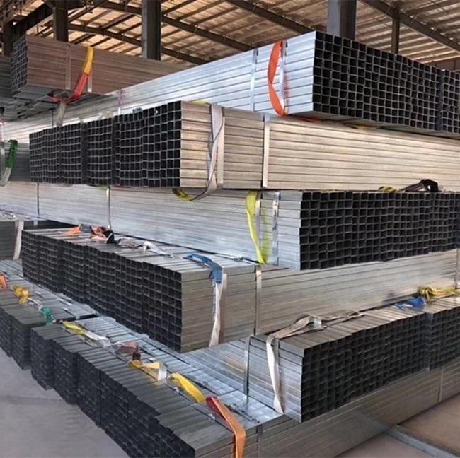 High Zinc Coating of Hot DIP Galvanized Rectangular Tube for Building