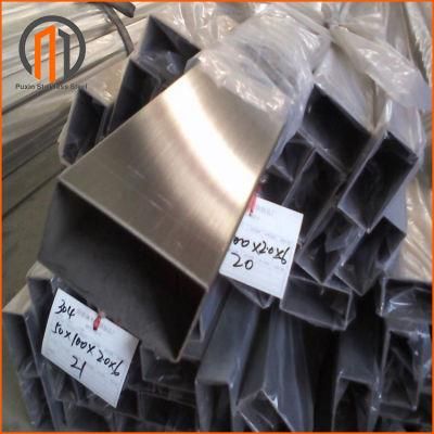 AISI 304 316 200X200 Seamless Stainless Steel Square Tube Pipe