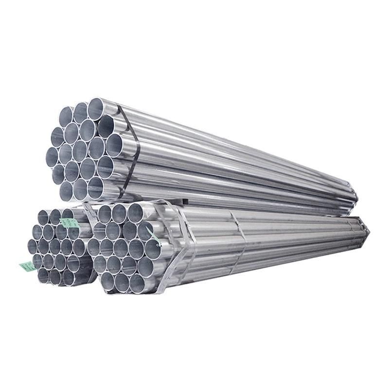 Cheap Price Hot Dipped Q345 15mm Diameter Galvanized Steel Round Rectangular Steel Pipe Large Stock