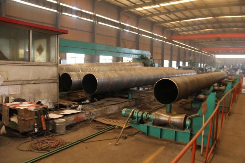 1.66mm-20mm Thick Steel Tube SSAW 609 mm Carbon Steel Pipe Helical Seam Spiral Welded Steel Pipe
