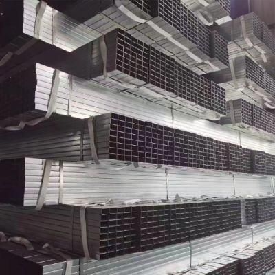 Hot Dipped Galvanized Square Pipe, Pre Galvanized Square Rectangular Hollow Section, Square Steel Pipe and Tube Shs Rhs