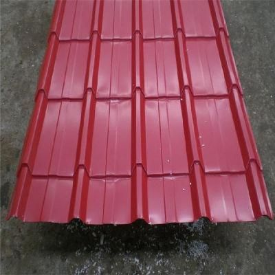 PPGI Colorful Pre Painted 20 Gauge Bwg34 Galvanized Roofing Sheet