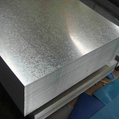 Big Spangle G500 Zinc Coated Steel Sheet Z160 22 24 Gauge Galvanized Steel Sheet