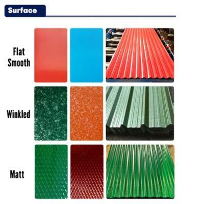 Factory Products High Quality Manufacturer 0.12-4.0mm PPGI/ PPGL Color Coated Sheet Plate Prepainted Galvanized Steel Coil PPGI