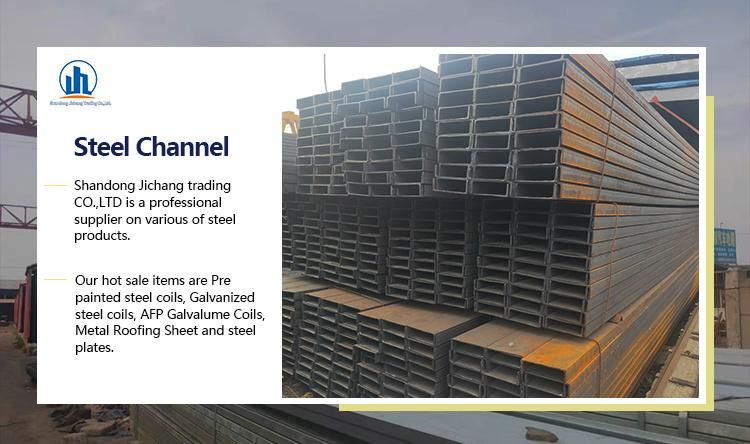 304 Stainless Steel U Channel Steel Price with Hot Rolled Section