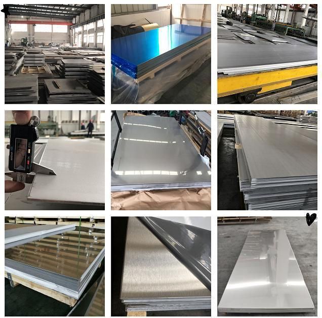 Factory Direct Supply ASTM 304 Stainless Steel Sheet with PVC Film