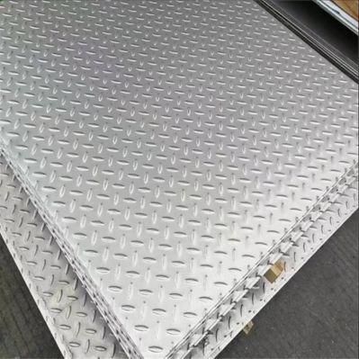 Embossed Anti Slip 304 201 Stainless Steel Diamond Plate