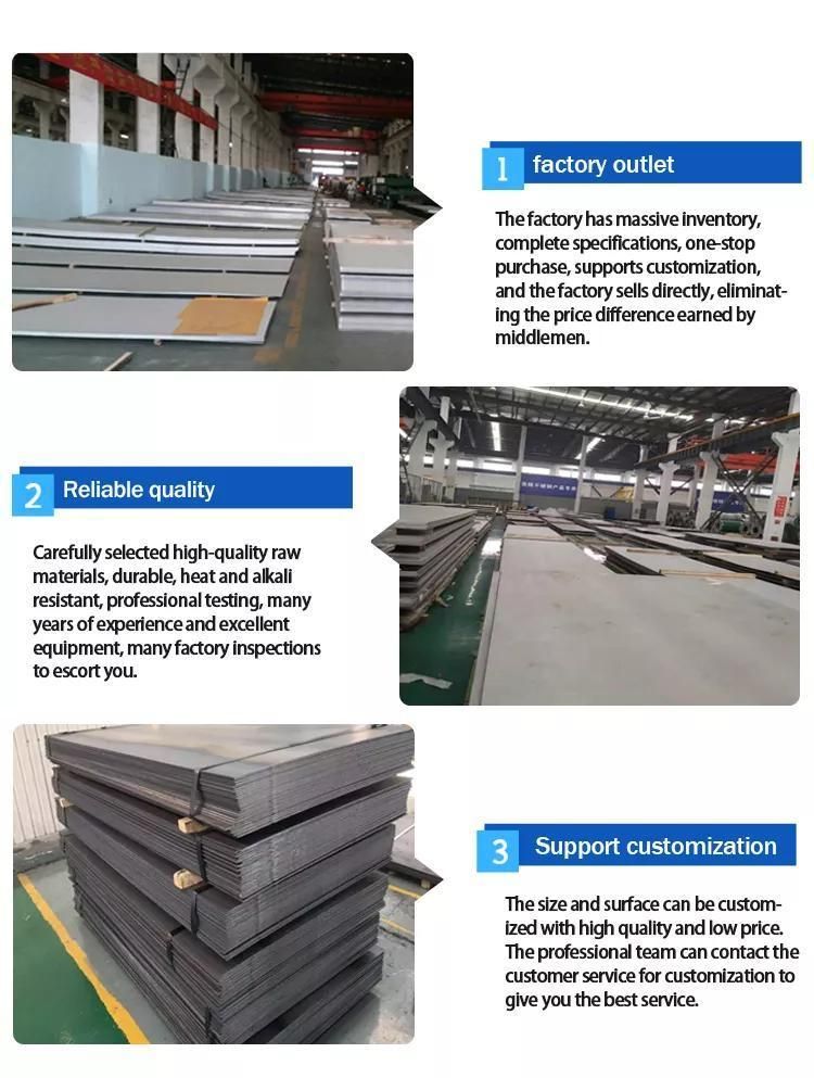 Black Mild Carbon Plain Metal Hot Rolled Steel Plate