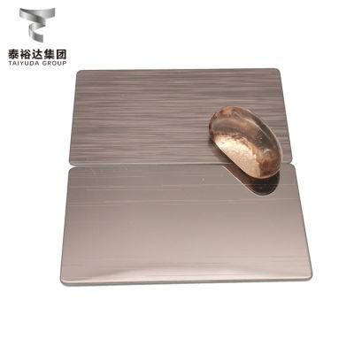 PVD Color Coated 201 1mm Stainless Steel Sheet Best Price