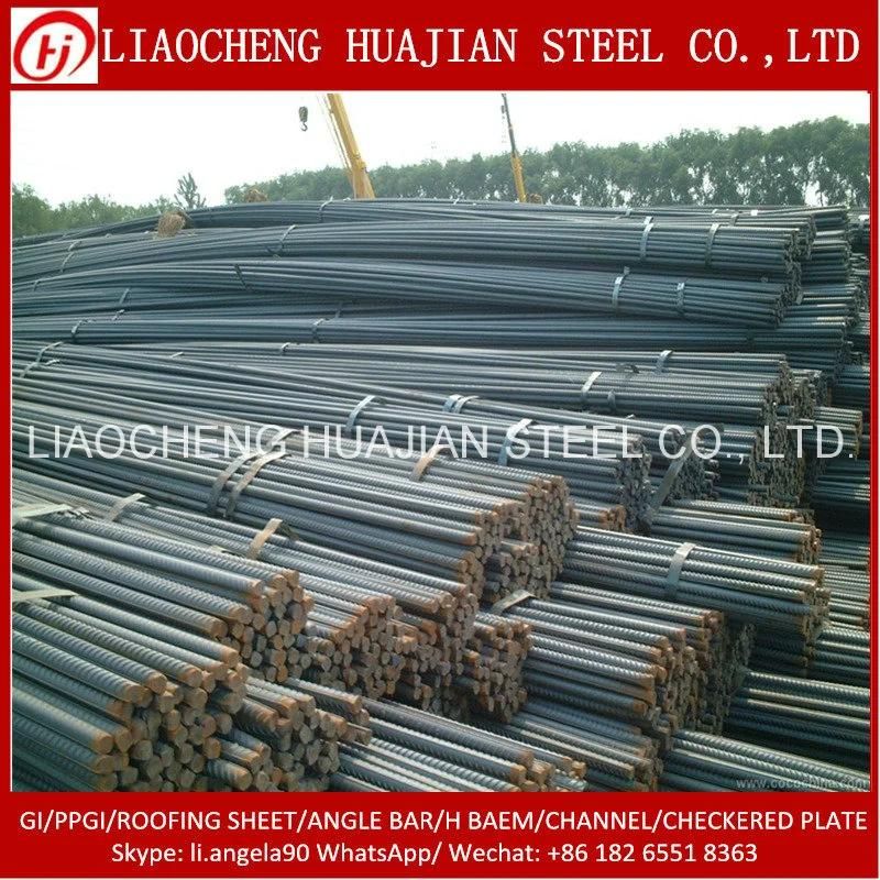 Hot Rolled Deformed Reinforcing Steel Rebars for Building