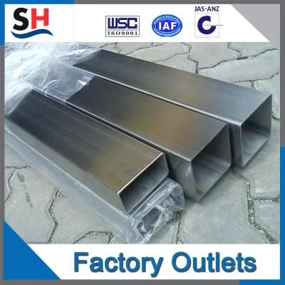 High Pressure AISI 304 Round Polished Welded Pipe Stainless Steel Rectangular Pipe/Welded Stainless Steel Pipe for Automotive Exhaust
