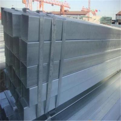 4 Inch Galvanized Square Steel Tube Gi Rectangular Hollow Section Thin Wall Zinc Square Pipe