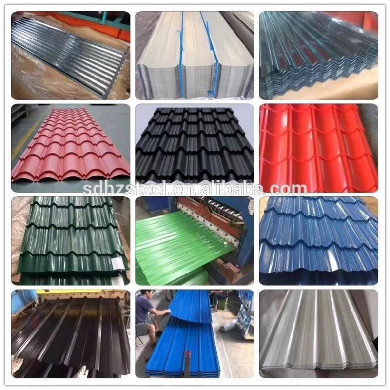 Corrugated Roofing Sheet /Galvanized Sheet Steel Corrugated Specification/ PPGI