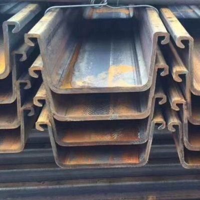 400*100/400*125 Size U Shape/Type Hot Rolled Steel Sheet Pile