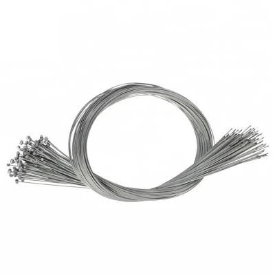 Automobile Motorcycle Control Cable Brake Cable Galvanized Steel Wire Rope 1*19 7*7 Cable with End Head