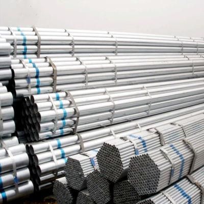 DN15-DN200 Hot DIP Galvanized Steel Pipe for Construction Pipes
