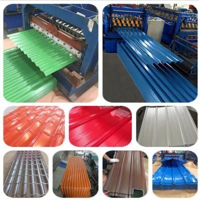 Prepainted Color Coated Zinc Aluminium Gi Ibr Iron Corrugated Steel Roofing Sheet