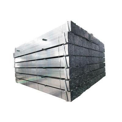 38*38 Hollow Section 60X80 Galvanized Rectangular Steel Tube in Stock