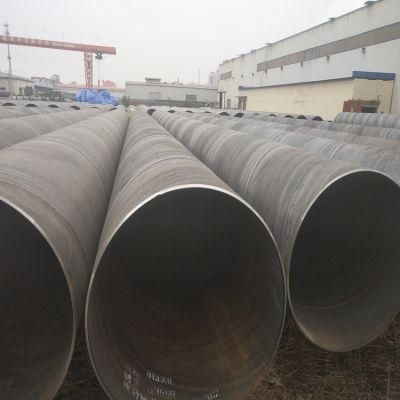 Chemical Industry SSAW ASTM 106 Carbon Steel Tube Spiral Welded