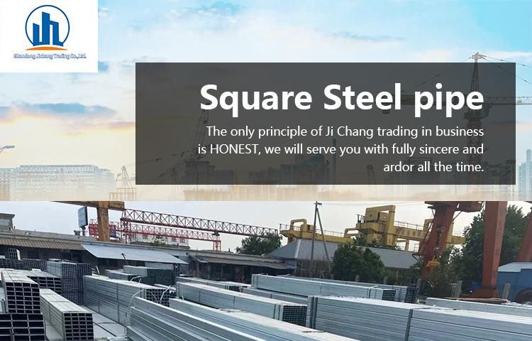 ASTM Hot Rolled Q235 Q355 Mild Carbon Steel Welding Square Steel Tube