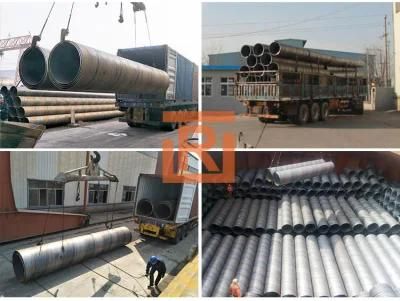 Carbon Steel Extrusion Line Spiral Pipe