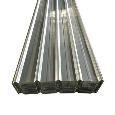 0.125mm Thickness Corrugated Galvanized / Galvalume Steel Sheet Metal / Alu - Zinc Gi Gl Roofing Sheet Price