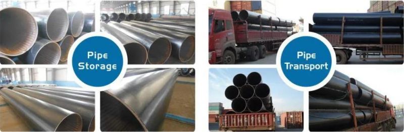 API 5L Gr B/X42/46/52/56/ X70 Psl1 Thick Thickness LSAW Steel Pipe with Industrial Heavy Corrosion Sigmacover 850 Coating 100% Radiography