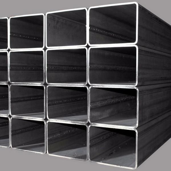 10X10mm-600X600mm Mild Carbon Black Steel Pipe