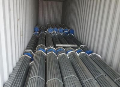 Welded 1mm - 10mm Galvanized Steel Pipe