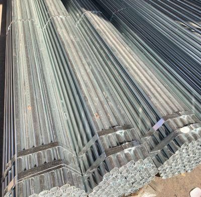 Round and Square Gi Carbon Galvanized Steel Pipe Tube
