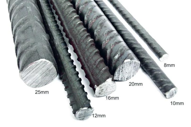 8mm 10mm 12mm 16mm Iron Rod Price, Standard Rebar Length