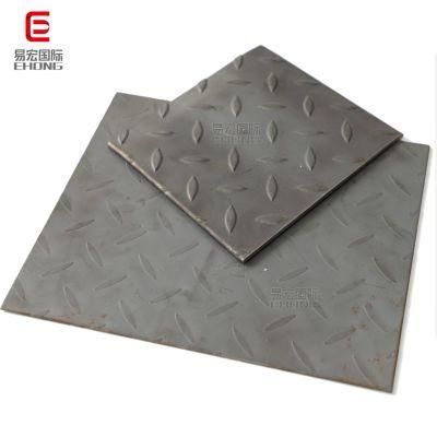 Q235B Q355b 1.8mm to 16mm Hot Rolled Chequered Steel Plate